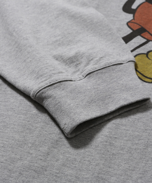 MOIF（モイフ）の「[SS26] CLASSIC MICKEY L/S TEE (M) / HEATHER GRAY（Tシャツ/カットソー・レディース・その他・2(M)/3(L)）」の7枚目の写真
