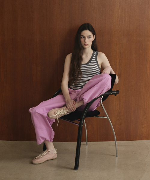 STUDIO&PARC(スタジオアンドパルク)の「Wool 100% Striped Knit Sleeveless_Grey(Tシャツ/カットソー・レディース・グレー・FREE)」の3枚目の写真