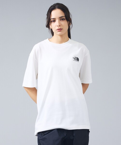 THE NORTH FACE（ザノースフェイス）の「【THE NORTH FACE/ザ・ノース・フェイス】ショートスリーブヒストリカル ロゴT/ NT32407/ユニセックス【WEB限定】（Tシャツ/カットソー・メンズ・ラベンダー/ホワイト/ブラック・M/XL/L）」の6枚目の写真