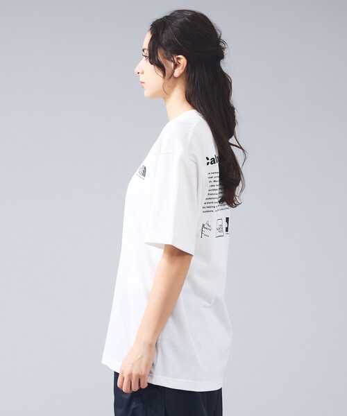 THE NORTH FACE（ザノースフェイス）の「【THE NORTH FACE/ザ・ノース・フェイス】ショートスリーブヒストリカル ロゴT/ NT32407/ユニセックス【WEB限定】（Tシャツ/カットソー・メンズ・ラベンダー/ホワイト/ブラック・M/XL/L）」の7枚目の写真