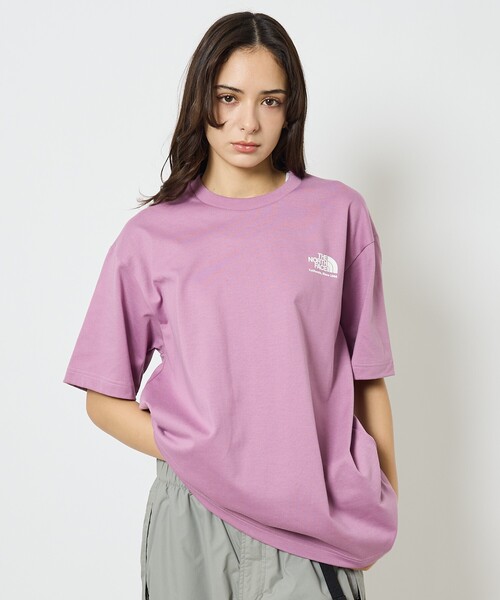 THE NORTH FACE（ザノースフェイス）の「【THE NORTH FACE/ザ・ノース・フェイス】ショートスリーブヒストリカル ロゴT/ NT32407/ユニセックス【WEB限定】（Tシャツ/カットソー・メンズ・ラベンダー/ホワイト/ブラック・M/XL/L）」の14枚目の写真