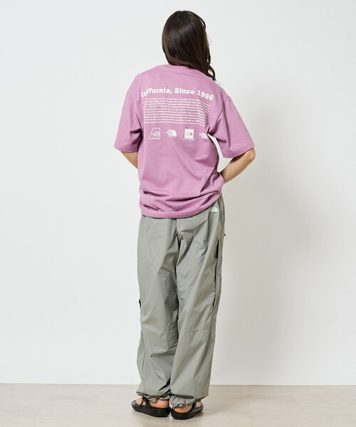 THE NORTH FACE（ザノースフェイス）の「【THE NORTH FACE/ザ・ノース・フェイス】ショートスリーブヒストリカル ロゴT/ NT32407/ユニセックス【WEB限定】（Tシャツ/カットソー・メンズ・ラベンダー/ホワイト/ブラック・M/XL/L）」の9枚目の写真