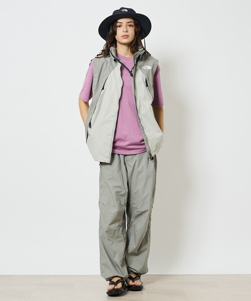 THE NORTH FACE（ザノースフェイス）の「【THE NORTH FACE/ザ・ノース・フェイス】ショートスリーブヒストリカル ロゴT/ NT32407/ユニセックス【WEB限定】（Tシャツ/カットソー・メンズ・ラベンダー/ホワイト/ブラック・M/XL/L）」の10枚目の写真