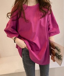 mielu（ミエル）の「半袖オーバーサイズTシャツ（Tシャツ/カットソー）」