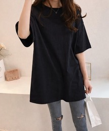 mielu（ミエル）の「半袖オーバーサイズTシャツ（Tシャツ/カットソー）」