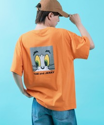 tom&hawk（トムアンドホーク）の「【TOM&JERRY】プリント 半袖Tシャツ（Tシャツ/カットソー）」
