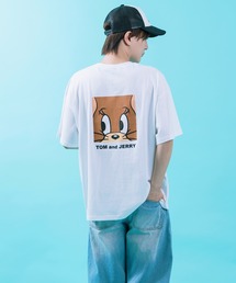 tom&hawk（トムアンドホーク）の「【TOM&JERRY】プリント 半袖Tシャツ（Tシャツ/カットソー）」