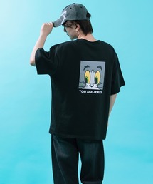 tom&hawk（トムアンドホーク）の「【TOM&JERRY】プリント 半袖Tシャツ（Tシャツ/カットソー）」