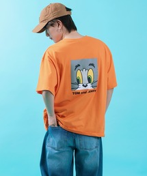 tom&hawk（トムアンドホーク）の「【TOM&JERRY】プリント 半袖Tシャツ（Tシャツ/カットソー）」