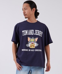 tom&hawk（トムアンドホーク）の「【TOM&JERRY】プリント 半袖Tシャツ（Tシャツ/カットソー）」