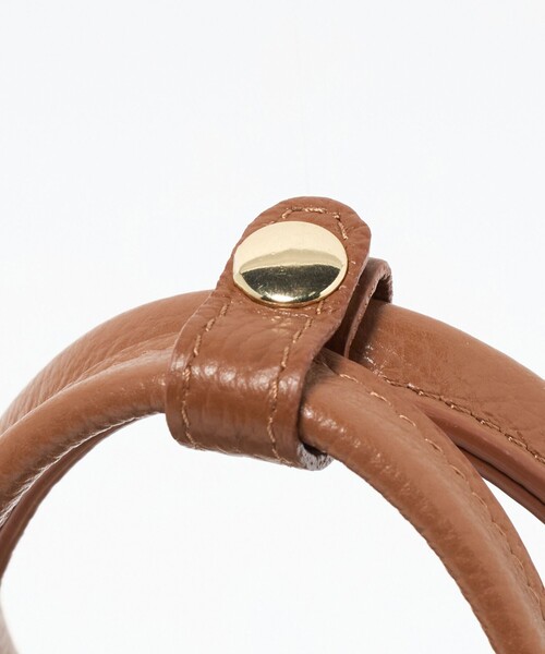 EMMEL REFINES(エメルリファインズ)の「<INNUE>ミニ トートバッグ<Select by EMMEL REFINES>(トートバッグ・レディース・ダークブラウン・FREE)」の5枚目の写真