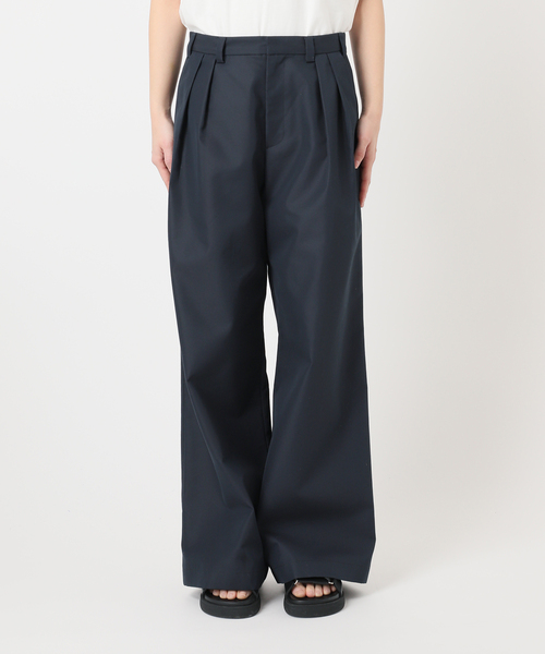 JOURNAL STANDARD（ジャーナルスタンダード）の「【osedit】2tuck buckle back CHINOS（チノパンツ・レディース・ネイビー/ベージュ・36/38/40）」の10枚目の写真