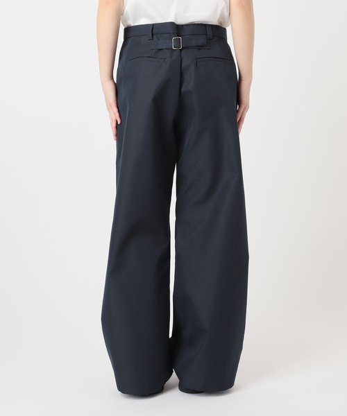 JOURNAL STANDARD（ジャーナルスタンダード）の「【osedit】2tuck buckle back CHINOS（チノパンツ・レディース・ネイビー/ベージュ・36/38/40）」の12枚目の写真