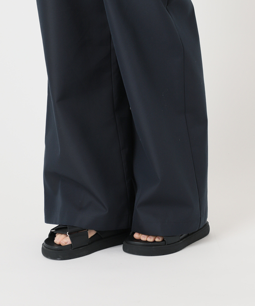 JOURNAL STANDARD（ジャーナルスタンダード）の「【osedit】2tuck buckle back CHINOS（チノパンツ・レディース・ネイビー/ベージュ・36/38/40）」の4枚目の写真