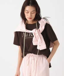 Elura | サマ見えロゴTシャツ/666208(Tシャツ/カットソー)