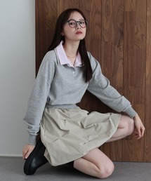 J by blue（ジェイバイブルー）の「シャツレイヤードスウェット（スウェット）」