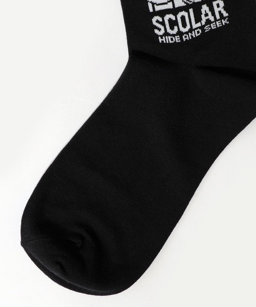 ScoLar(スカラー)の「88J18804:メロウフリルスカラー柄ソックス(ソックス/靴下・レディース・ブラック/グリーン・FREE)」の14枚目の写真