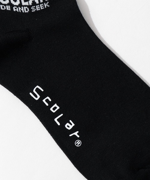 ScoLar(スカラー)の「88J18804:メロウフリルスカラー柄ソックス(ソックス/靴下・レディース・ブラック/グリーン・FREE)」の15枚目の写真