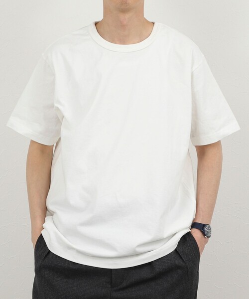 BARNS OUTFITTERS（バーンズアウトフィッターズ）の「【BARNS OUTFITTERS】別注 MAP GOLDEN STATE プリントTシャツ 26SS（Tシャツ/カットソー・メンズ・ホワイト/チャコールグレー/サックスブルー・S/M/L）」の9枚目の写真