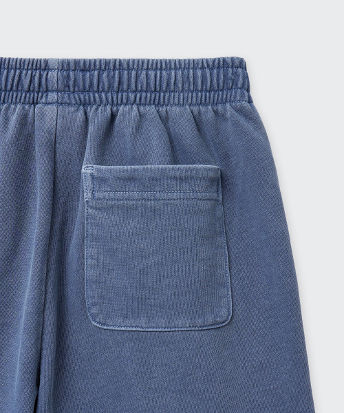 MUSINSA STANDARD KIDS（ムシンサスタンダードキッズ）の「ピグメントスウェットショーツ[ダスティブルー]（その他パンツ・レディース・その他・110/120/130/140/150/160）」の6枚目の写真