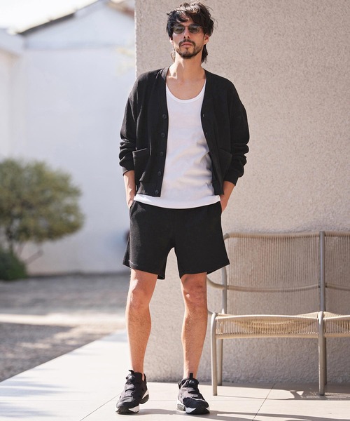 CAMBIO(カンビオ)の「mp14959-ワッフルショートパンツ(18060M26CM)(その他パンツ・メンズ・グレー/ブラック・M/L/XL)」の5枚目の写真