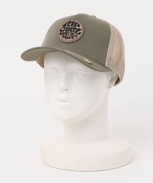 rip curl（リップカール）の「RIP CURL/リップカール キャップ メッシュ 1CHMHE（キャップ・メンズ・カーキブラウン/ブラック・FREE）」の7枚目の写真