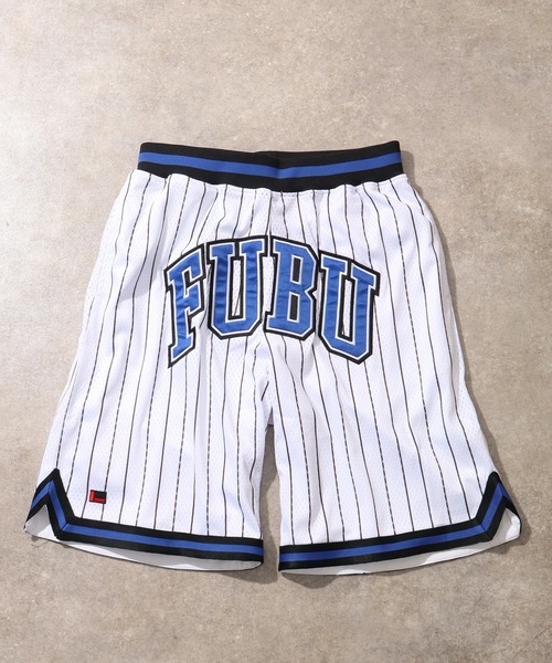 FUBU（ フブ）の「【FUBU/フブ】BASKETBALL SHORTS/バスケットボールショーツ（その他パンツ・メンズ・ブラック/ミント/ホワイト・L/M/XL）」の9枚目の写真