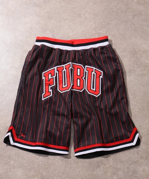 FUBU（ フブ）の「【FUBU/フブ】BASKETBALL SHORTS/バスケットボールショーツ（その他パンツ・メンズ・ブラック/ミント/ホワイト・L/M/XL）」の12枚目の写真