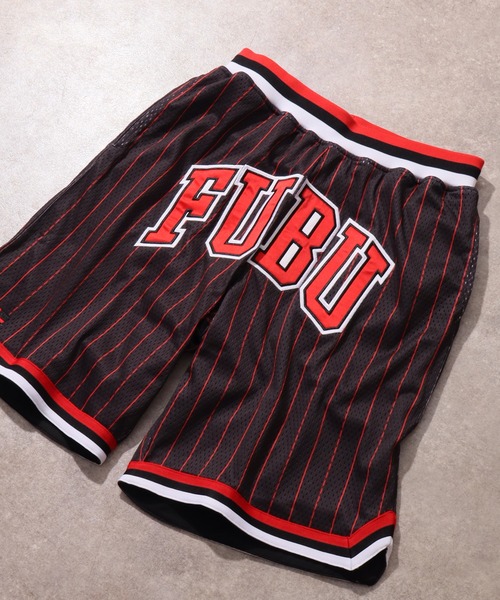 FUBU（ フブ）の「【FUBU/フブ】BASKETBALL SHORTS/バスケットボールショーツ（その他パンツ・メンズ・ブラック/ミント/ホワイト・L/M/XL）」の13枚目の写真