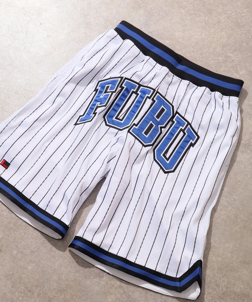 FUBU（ フブ）の「【FUBU/フブ】BASKETBALL SHORTS/バスケットボールショーツ（その他パンツ・メンズ・ブラック/ミント/ホワイト・L/M/XL）」の10枚目の写真