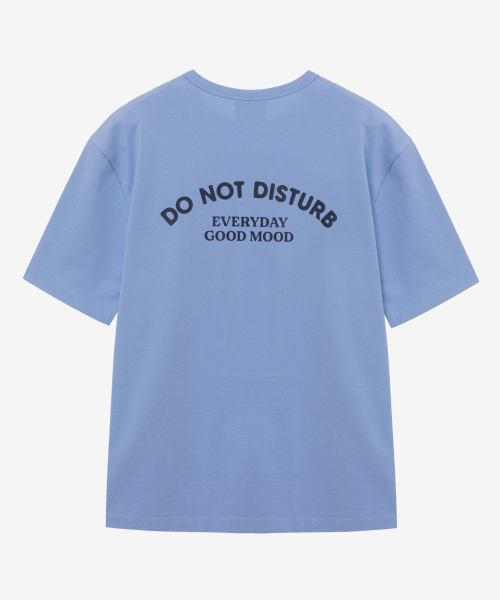 MINDBRIDGE（マインドブリッジ）の「[コリンズ]ドゥグッド_レタリングバックポイントオーバーサイズTシャツ - 2カラー（Tシャツ/カットソー・メンズ・ダークブルー/ブルー・95/100/105/110）」の4枚目の写真