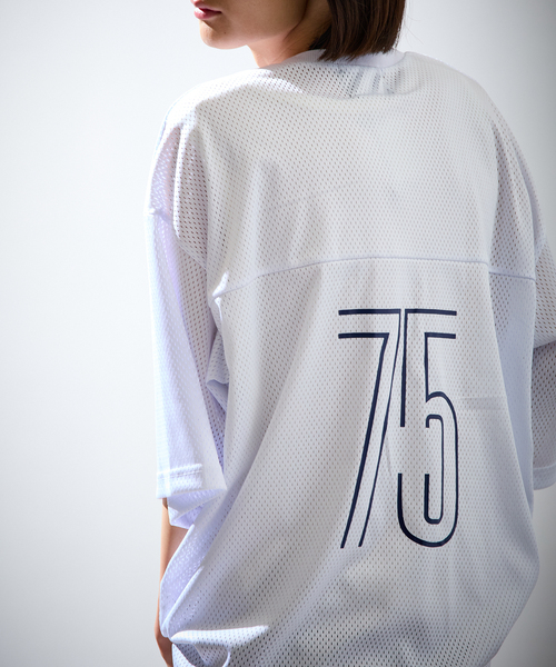 PARIS SAINT-GERMAIN（パリサンジェルマン）の「【Paris Saint-Germain / パリ・サン＝ジェルマン】 JP MESH TEE（Tシャツ/カットソー・メンズ・ブラック/ホワイト・X-LARGE/LARGE/MEDIUM）」の4枚目の写真