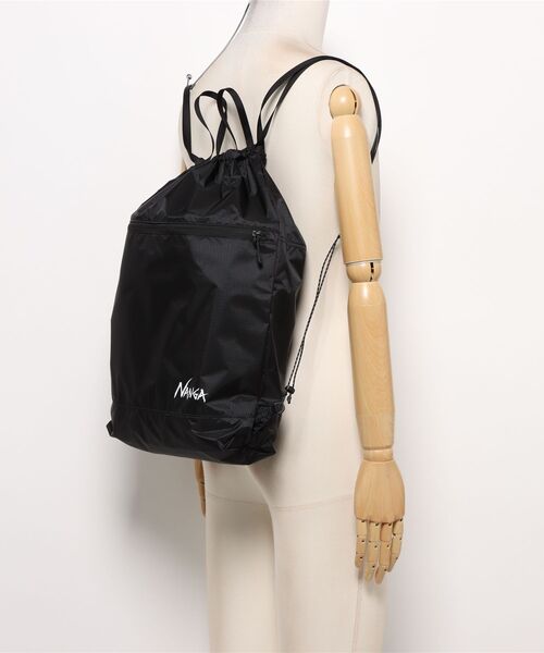 NANGA(ナンガ)の「NANGA FIBERMAX TUL KNAPSACK(バックパック/リュック・メンズ・ブラック・FREE)」の5枚目の写真