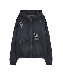 CIAOPANIC | 【DEFGARMENTS/デフガーメンツ】LIZARD DOODLE HOOD ZIP UP(パーカー)