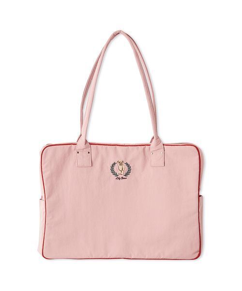 LILY BROWN(リリーブラウン)の「【ZOZO限定カラーあり】Lily Bearキャリーオンボストンバッグ(ボストンバッグ・レディース・ピンク/ダークネイビー/ブルー/アイボリー/ブラック・F)」の9枚目の写真