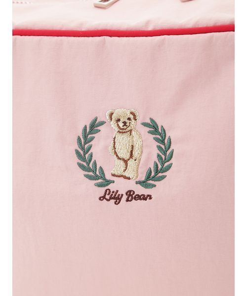 LILY BROWN(リリーブラウン)の「【ZOZO限定カラーあり】Lily Bearキャリーオンボストンバッグ(ボストンバッグ・レディース・ピンク/ダークネイビー/ブルー/アイボリー/ブラック・F)」の13枚目の写真
