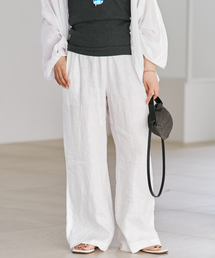 plage | Linen easy パンツ(その他パンツ)