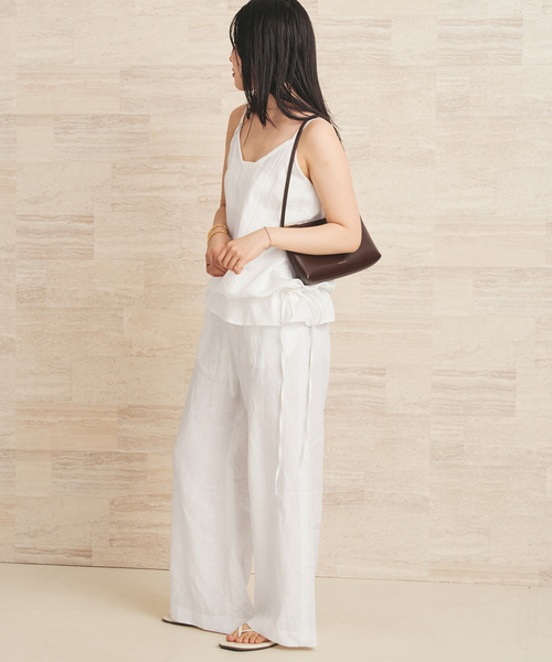 plage(プラージュ)の「Linen easy パンツ(その他パンツ・レディース・ブルー系その他/ベージュ/ホワイト・34/36/38)」の21枚目の写真