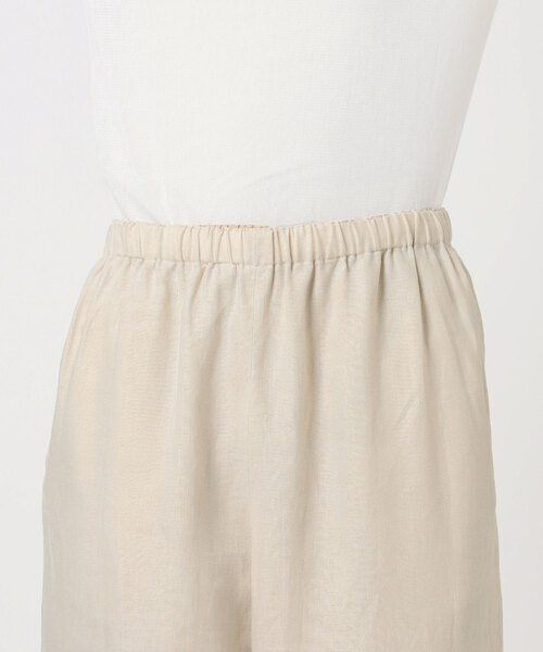 plage(プラージュ)の「Linen easy パンツ(その他パンツ・レディース・ブルー系その他/ベージュ/ホワイト・34/36/38)」の6枚目の写真