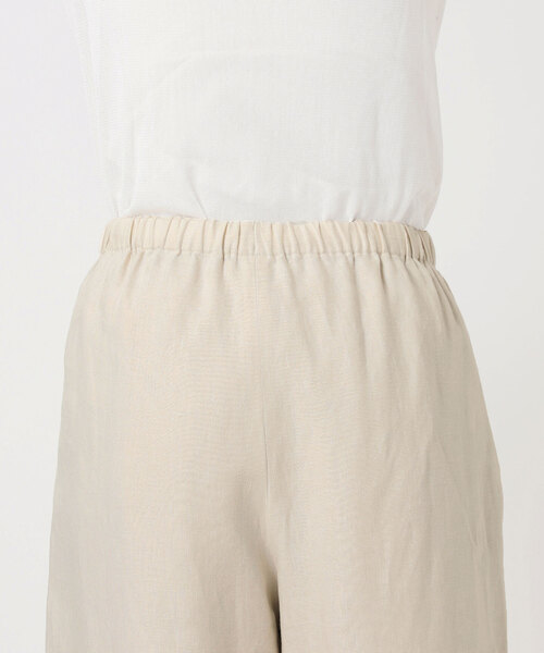 plage(プラージュ)の「Linen easy パンツ(その他パンツ・レディース・ブルー系その他/ベージュ/ホワイト・34/36/38)」の7枚目の写真
