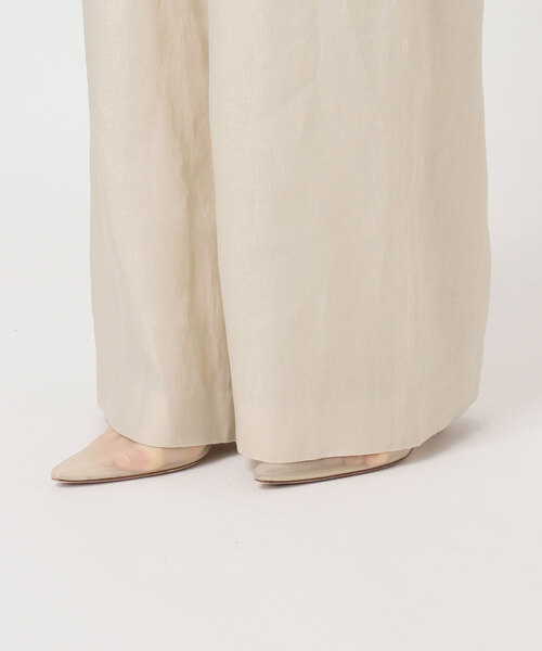 plage(プラージュ)の「Linen easy パンツ(その他パンツ・レディース・ブルー系その他/ベージュ/ホワイト・34/36/38)」の9枚目の写真