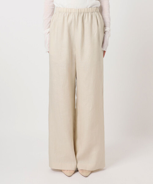 plage(プラージュ)の「Linen easy パンツ(その他パンツ・レディース・ブルー系その他/ベージュ/ホワイト・34/36/38)」の6枚目の写真