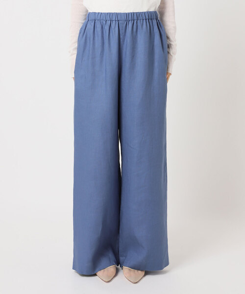plage(プラージュ)の「Linen easy パンツ(その他パンツ・レディース・ブルー系その他/ベージュ/ホワイト・34/36/38)」の8枚目の写真