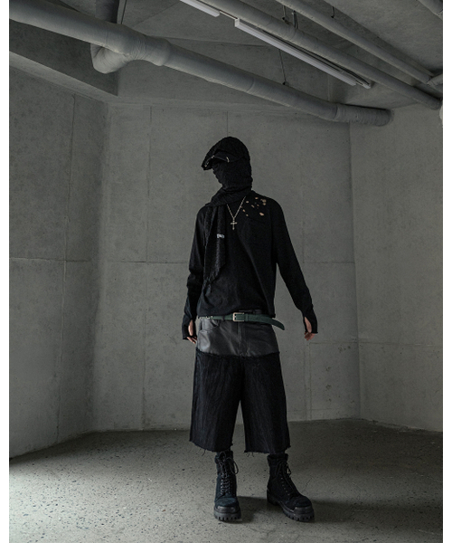 ROARINGRAD（ロアリングラド）の「レイヤードカーボンバermudaデニムパンツブラック（デニムパンツ・レディース・その他・LARGE/MEDIUM）」の16枚目の写真