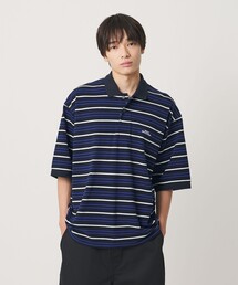 ＜NICE WEATHER＞ボーダー ショートスリーブ ポロシャツ