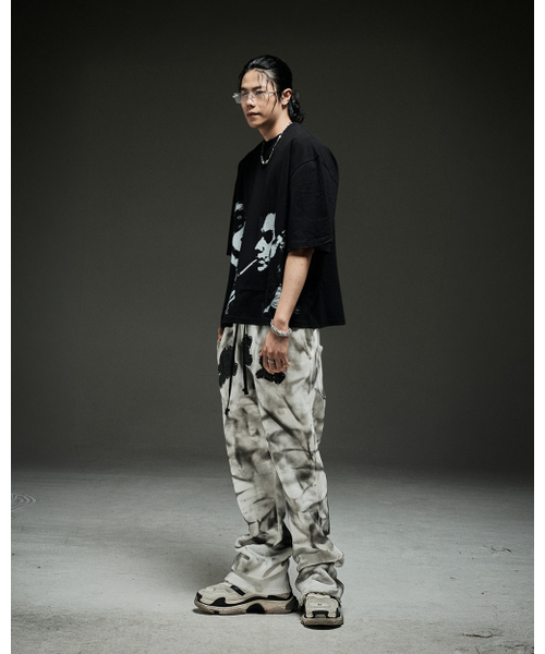 MWOONG(ムン)の「M.C.R. code stud dirty P IV F(スウェットパンツ・レディース・その他・FREE)」の3枚目の写真