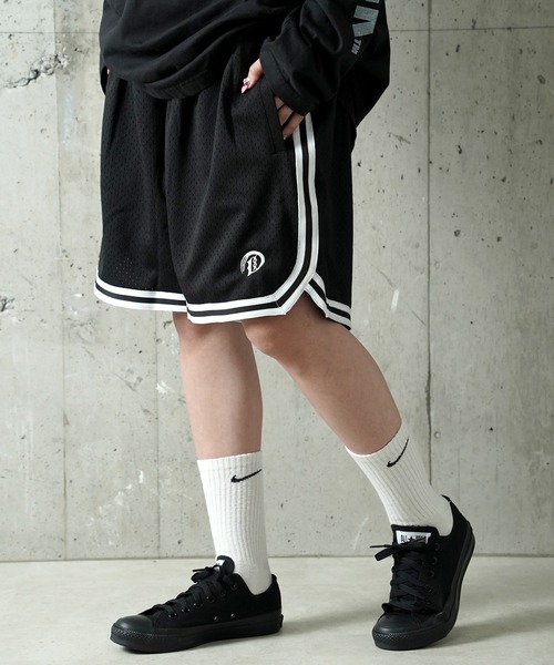 DEVILOCK(デビロック)の「DEVILOCK MESH BASKET SHORTS(その他パンツ・メンズ・ブラック/グレー/グリーン・FREE)」の1枚目の写真