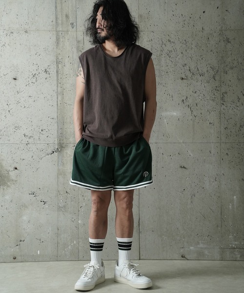 DEVILOCK(デビロック)の「DEVILOCK MESH BASKET SHORTS(その他パンツ・メンズ・ブラック/グレー/グリーン・FREE)」の13枚目の写真