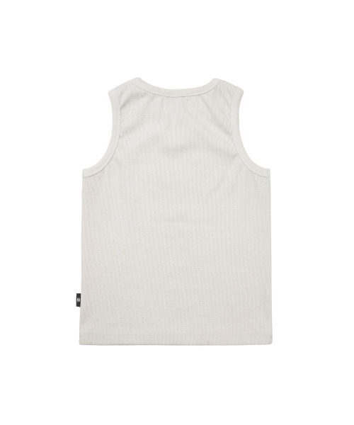 GILAARCHIVE(ギラアーカイブ)の「STUD PATCH LOGO DYED SLEEVELESS_BEIGE(Tシャツ/カットソー・レディース・その他・FREE)」の6枚目の写真
