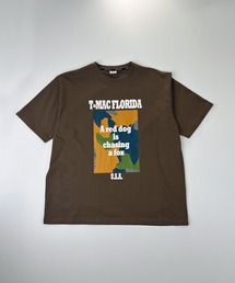 T-MAC OUTING（ティーマック アウティング）の「接触冷感 冷感天竺 発泡プリント 半袖Tシャツ（Tシャツ/カットソー）」